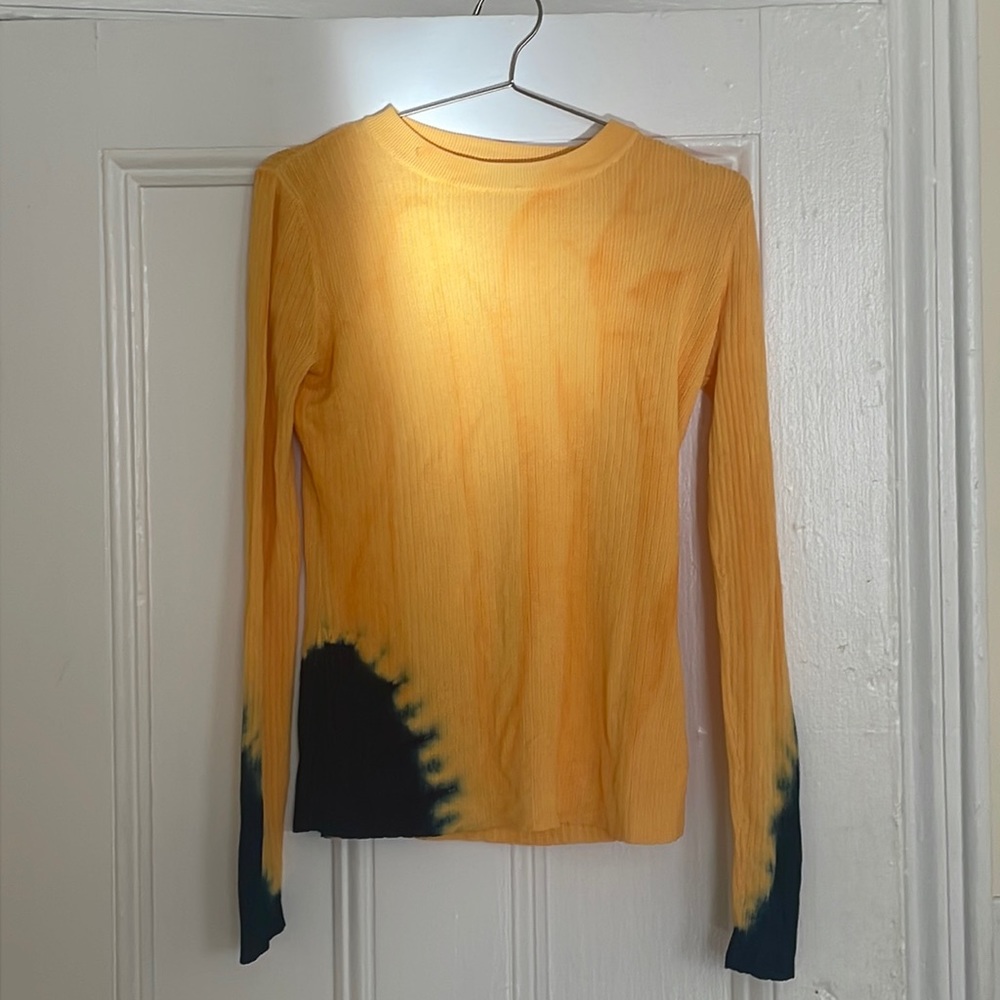 Yellow/Blue Tie Dye Proenza Schouler top. Gently used, great condition.
